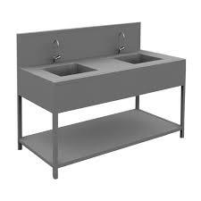 CSSD Worktable with Two Washing Trays