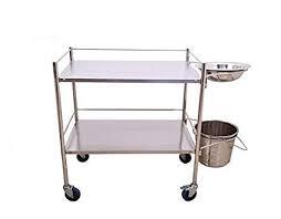 SS Dressing Trolley